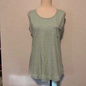 Vera Bradley sleeveless sleep top women’s sz S
